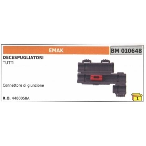 Connecteur de jonction EMAK pour débroussailleuse tous modèles 4400058A