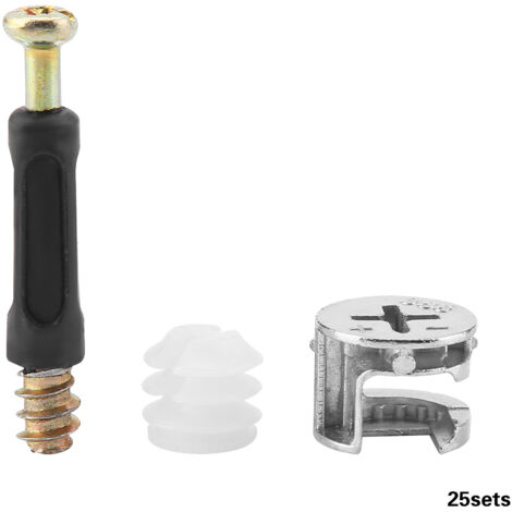 Connecteur de meuble à goujon et came, système de verrouillage robuste pour assemblage durable et renforcé