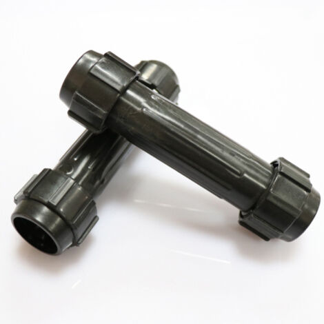 Connecteur de pagaie court en alliage d'aluminium, diamètre de tige en aluminium de 28 mm, poignée de pagaie de dérive universelle.