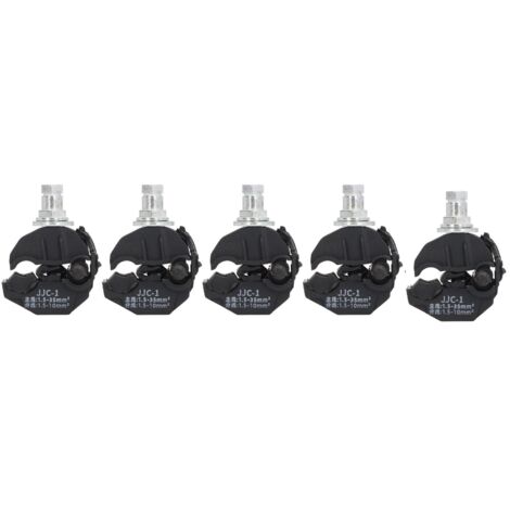 Connecteur de perage d'isolation 1KV, 5 pièces, pince sans pelage, séparateur de cable haute basse tension JJC 1
