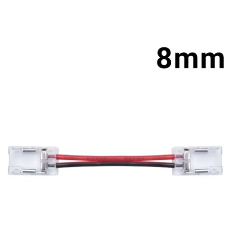 Connecteur de pontage ruban à ruban unicolore de 8 mm pour