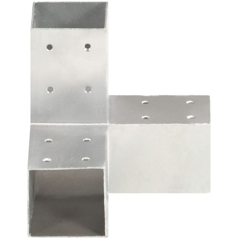 Connecteur de poteau Forme en y Métal galvanisé 81x81 mm - Vidaxl