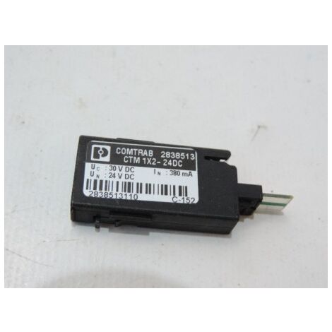Connecteur de protection antisurtension 24V DC ctm 1x2 PHOENIX CONTACT 2838513