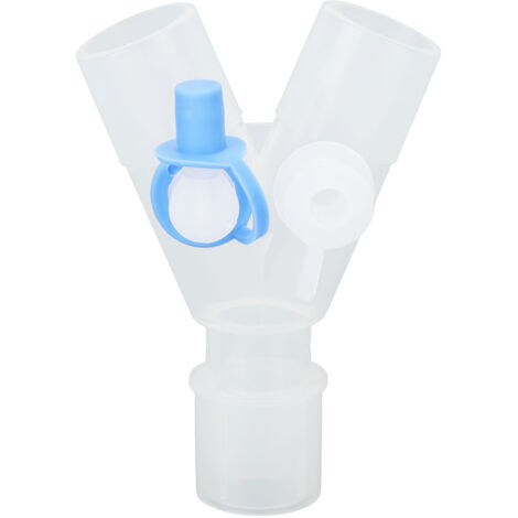 Connecteur de Tubulure Oxygène à 2 Sorties Réutilisable et Facile à Nettoyer pour Masque à Oxygène