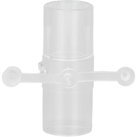 Connecteur de Tuyau à Oxygène 3 Voies en Plastique pour Masque de Ventilateur Respiratoire