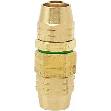 Connecteur de tuyau d'arrosage en cuivre, 4 tailles, réparation et extension pour tuyau d'eau agricole haute pression (tube dur mâle femelle)
