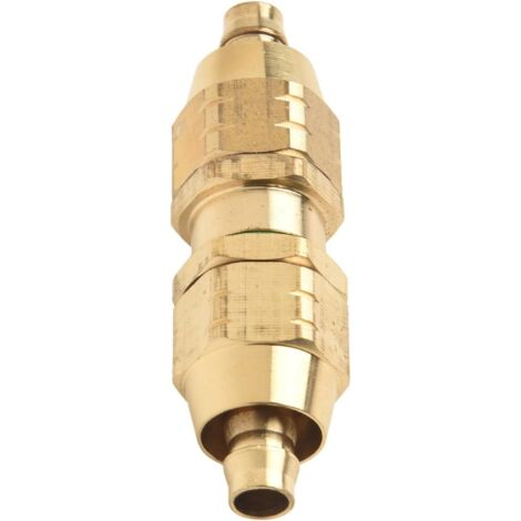 Connecteur de tuyau d'arrosage en cuivre, 4 tailles, réparation et extension pour tuyau d'eau agricole haute pression (tuyau mâle femelle)