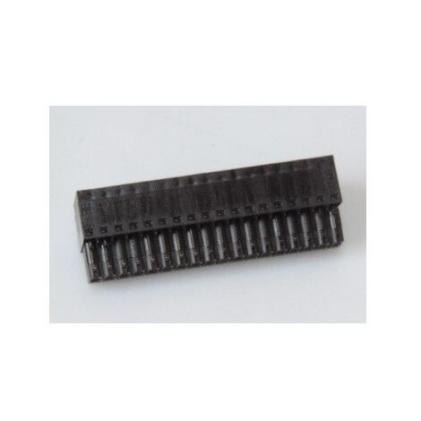 Connecteur débrochable pour circuit imprimé 36P (raccord filaire) 3.50mm bornes ressort B2L 3.50/36/180 SN BK BX WEIDMULLER