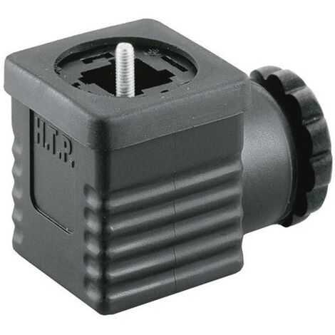 Connecteur d'électrovanne HTP G1NU2000 noir Pôle:2 + PE 1 pc(s) D11488