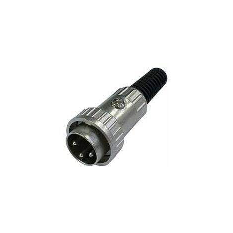 Connecteur DIN RS PRO, 3 contacts, Mâle, Montage sur câble ( Prix pour 1 )