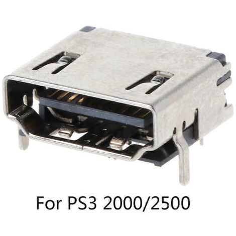 Connecteur d'interface de port compatible HDMI pour accessoires PS3 2000/2500