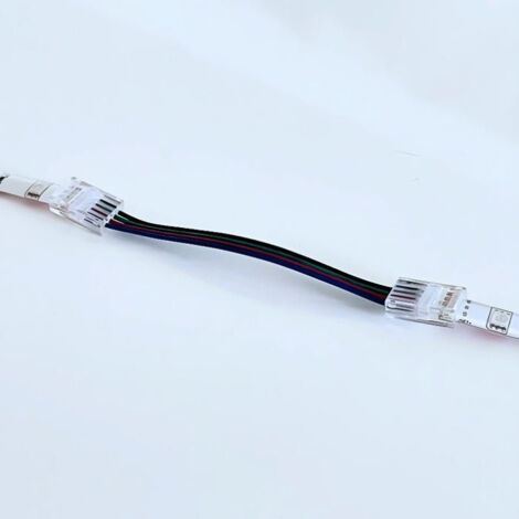 Connecteur Double pour Ruban LED RGB 10mm IP44 - SILUMEN