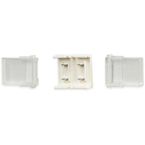 Connecteur droit étanche ruban LED COB 220V - 2 broches - Ruban