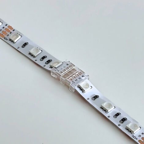Connecteur Droit pour Ruban LED RGB 10mm IP20 - SILUMEN