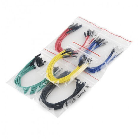 Connecteur Dupont 15cm Femelle-Femelle Couleurs Various Pro0199