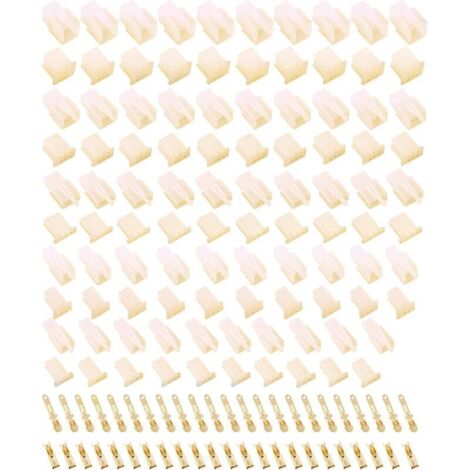 Connecteur Électrique 2,8 mm 580 Pièces – 2 à 9 Broches Mâle/Femelle pour Moto, Vélo, Voiture, Bateau