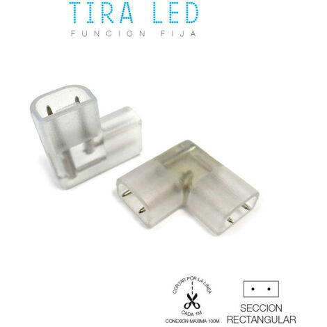 Connecteur électrique 90° - pour ruban LED - 31928
