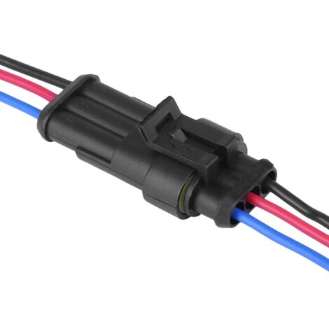 Connecteur électrique automobile imperméable 3 broches pour cables voiture avec plug