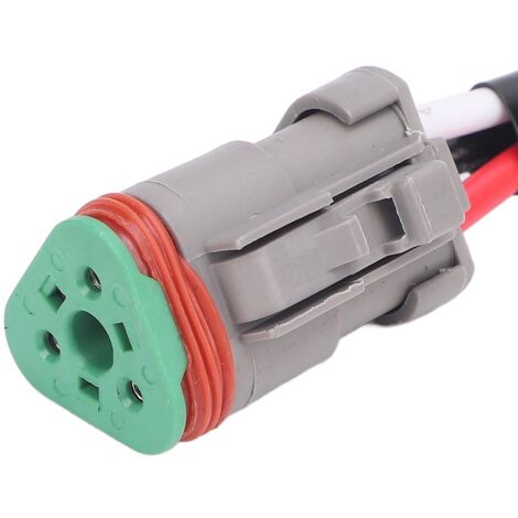 Connecteur électrique DT 3 broches imperméable pour voiture, camion, bateau avec couple et prise femelle