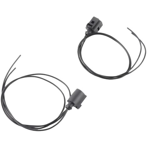 Connecteur électrique femelle 1J0973702 - Adaptateur de câblage pigtail 2 broches pour Seat