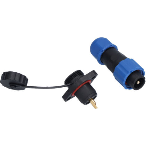 Connecteur électrique industriel étanche IP68 SP131, 380V 25A, pour applications aéronautiques et secteur, avec fiche à bride et prise robuste