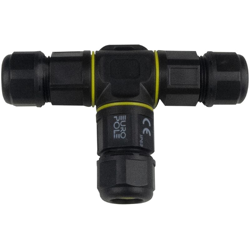 Connecteur en t - 3 pôles - ip68 Europole 2110