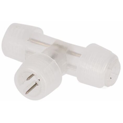 Connecteur en t pour corde lumineuse et corde lumineuse led - 1 piece