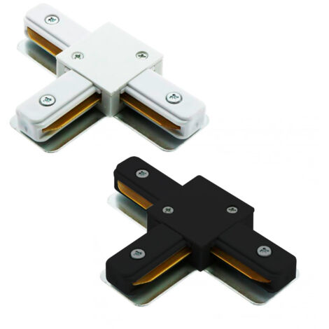 Connecteur en T pour Rail Monophasé Noir - Ledme - LM3256