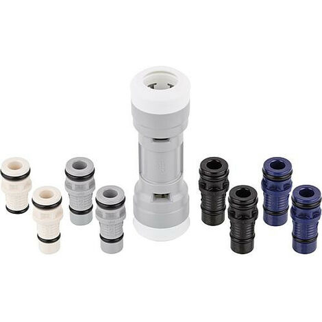 Connecteur enfichable universel 16mm pour tube multicouche avec diam. interieur 10,40 - 13mm