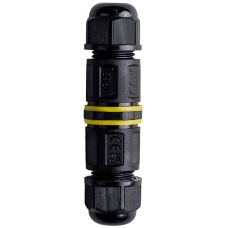 Connecteur étanche - 2P - IP68 - 0,5-1,5mm² - 17,5A - T105