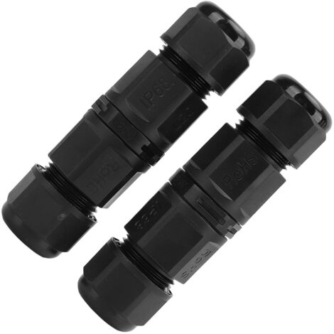 Connecteur Étanche Aviation 5/6 Broches IP68 380V pour Câble Industriel