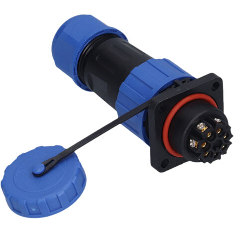 Connecteur Étanche Aviation LP20 Mâle Femelle 7 Pins IP68 250V