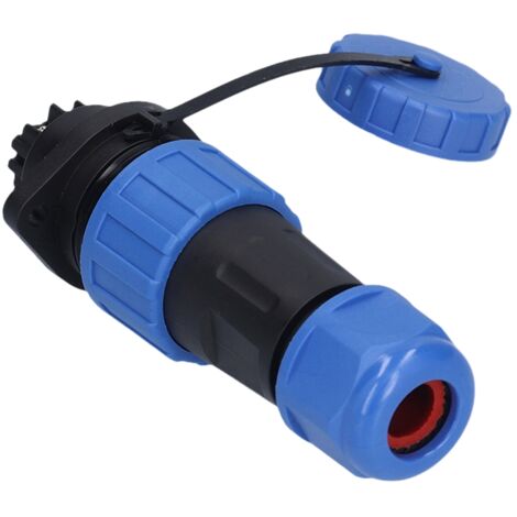 Connecteur étanche LP20 aviation, prise mâle-femelle 6 broches 250V pour alimentation