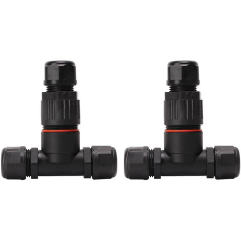 Connecteur étanche Type T, 2 pièces, 5 broches IP68, fil de lampadaire extérieur 450V 32A