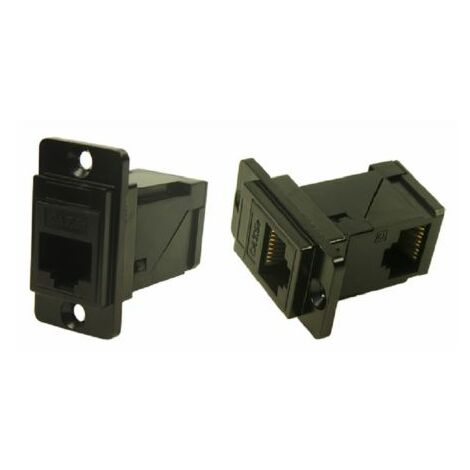 Connecteur Ethernet traversant RJ45 Femelle cat. 5e RS PRO Non blindé ( Prix pour 1 )