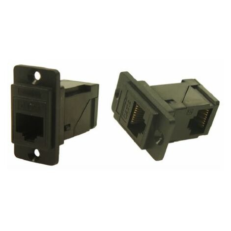 Connecteur Ethernet traversant RJ45 Femelle cat. 6 RS PRO Non blindé ( Prix pour 1 )