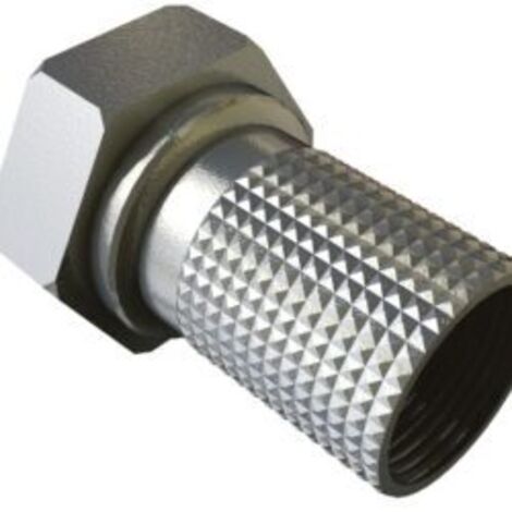 Connecteur F mâle à visser Ø6,8 mm - RZ154 - CAE