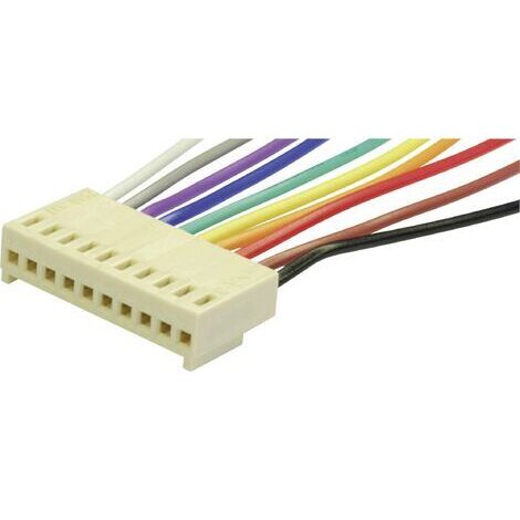Connecteur femelle avec fils econ connect PS2 Nbr total de pôles 2 Pas: 2.54 mm 1 pc(s) Y726871
