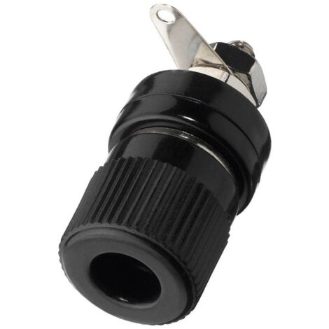 CONNECTEUR FEMELLE BANANES MONACOR BP360 NOIR BP-360/SW