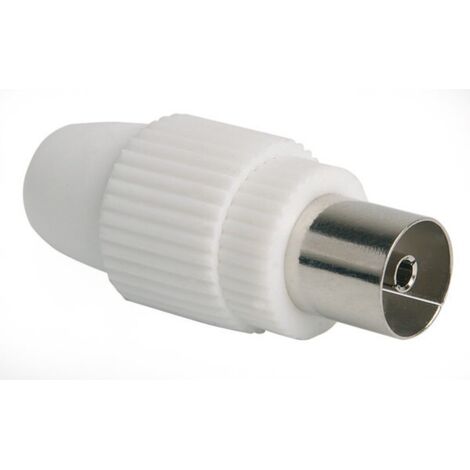 CONNECTEUR FEMELLE DROIT CÂBLE TV