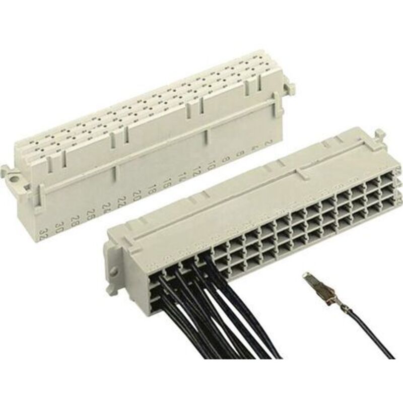 Harting 09062483201 Connecteur femelle Nombre total de pôles 48 Nbr de rangées 3 1 pc(s) D15164