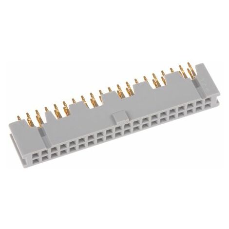 Connecteur femelle pour CI, 40 contacts, 2 rangées, 2.54mm, Traversant, Droit ( Prix pour 1 )