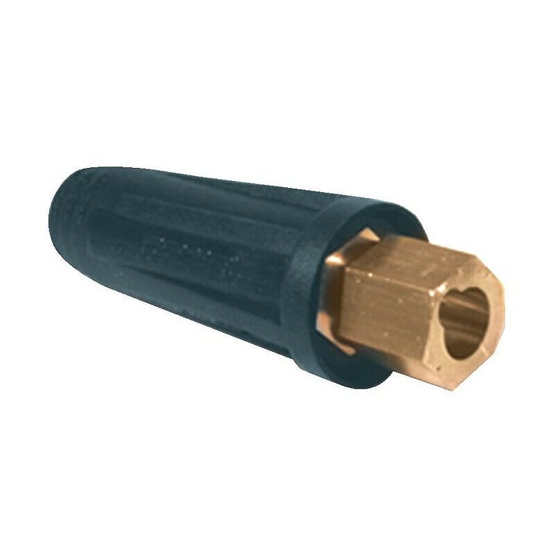 Connecteur femelle pour poste a souder a l'arc, section 25 a 50 mm