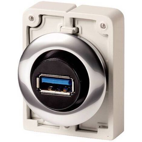 Connecteur femelle USB 3.0 Type A 30mm EATON M30C-FUSB
