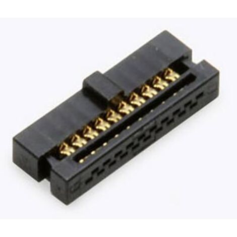 CONNECTEUR FIL À CARTE BKL ELECTRONIC 10120665 NBR TOTAL DE PÔLES: 16 NBR DE RANGÉES: 2 PAS: 1.27 MM 1 PC(S)
