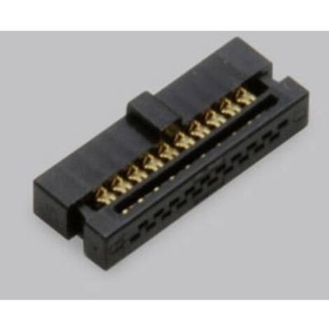 CONNECTEUR FIL À CARTE BKL ELECTRONIC 10120785 NBR TOTAL DE PÔLES: 40 NBR DE RANGÉES: 2 PAS: 2 MM 1 PC(S)