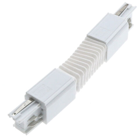 Connecteur Flexible Blanc pour Rail Triphasé - Ledme - LM3225
