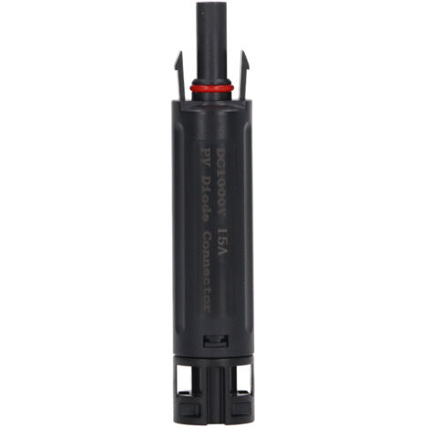Connecteur Fusible Photovoltaïque 1000V DC Anti-Retour avec Diode pour Système Solaire 15A