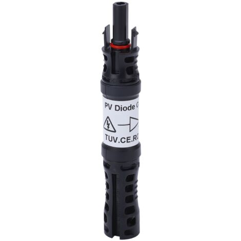 Connecteur Fusible Solaire IP67 Étanche Antipoussière Haute Température Diode Connecteur DC1500V 7A