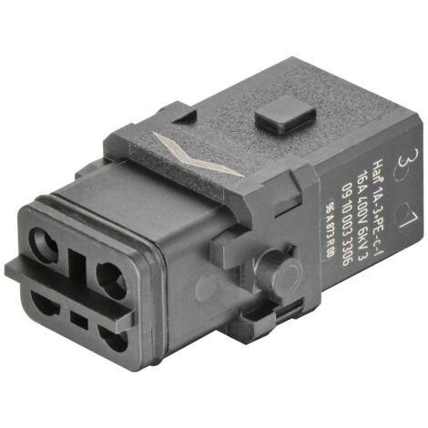 Connecteur Han 1A-3+PE-C-f 09100033306 HARTING 1 pc(s) X908052